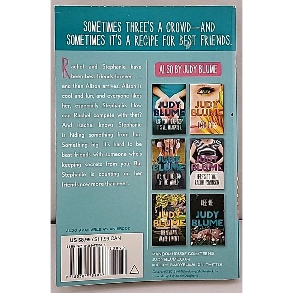 Just As Long As We're Together by Judy Blume (2010, Trade Paperback)