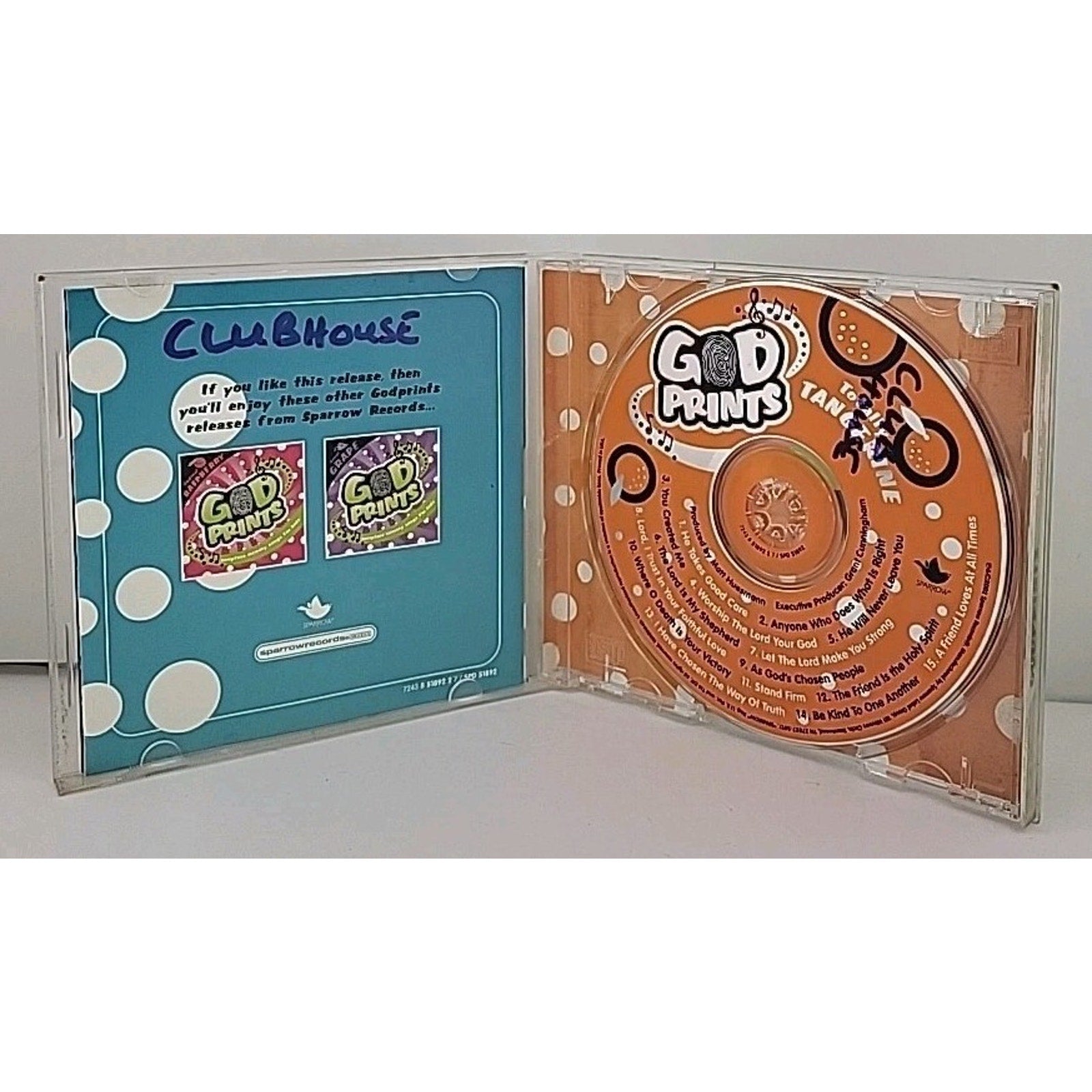God Prints: Totally Tangerine by God Prints (CD, Jan-2002, Sparrow Records)