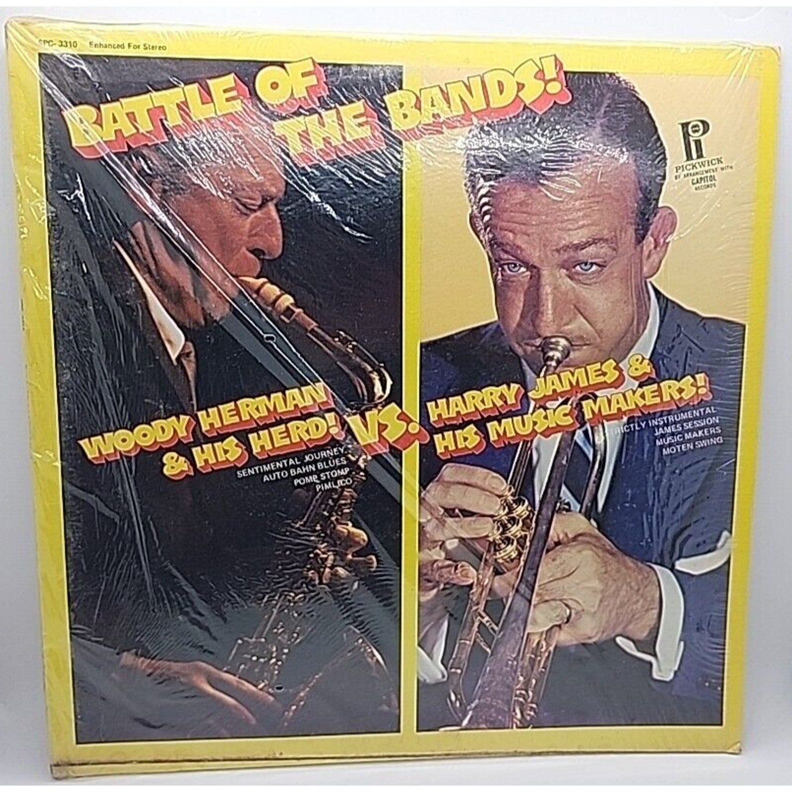 Woody Herman Harry James Battle Of The Bands (Record)