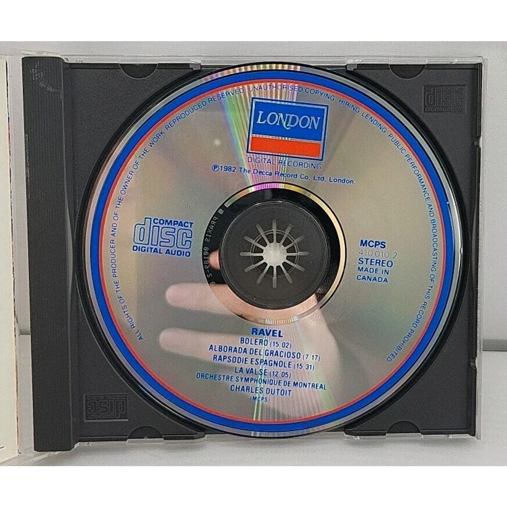 Ravel BOLERO Charles Dutoit Decca CD