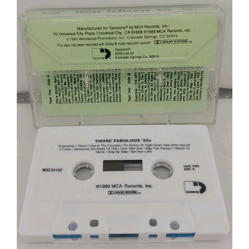 Sessions Records, Those Fabulous '50S Cassette 1989 MCA