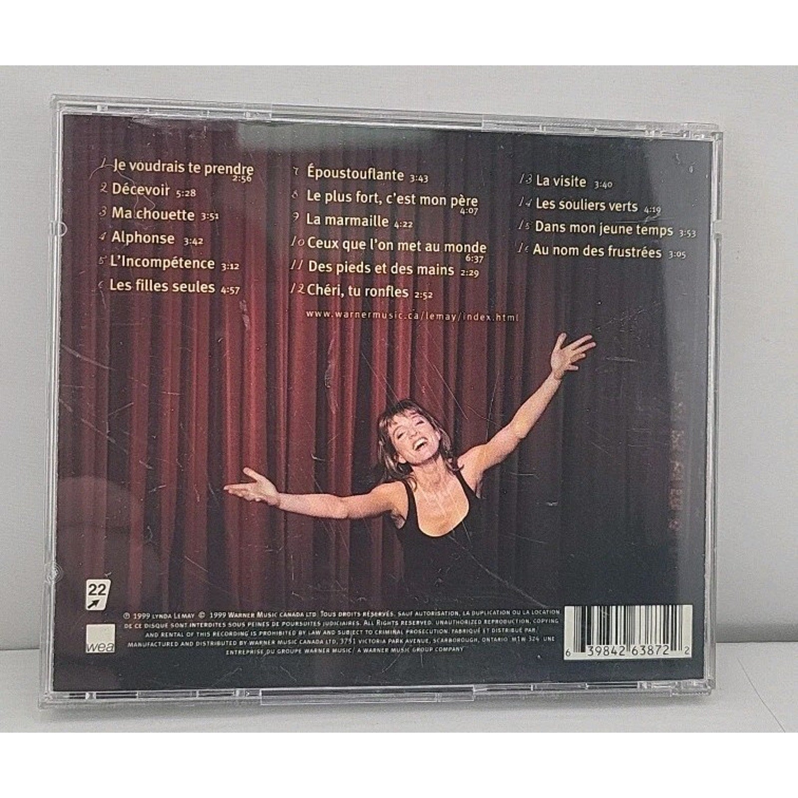 Live by Lemay, Lynda (CD, 2000)