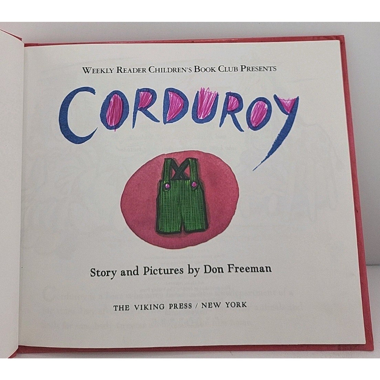 Corduroy by Don Freeman (2014, Children's Board Books)