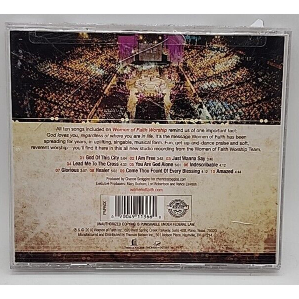 Women of Faith: Worship by Women of Faith Worship Team (CD, 2010, Women of...