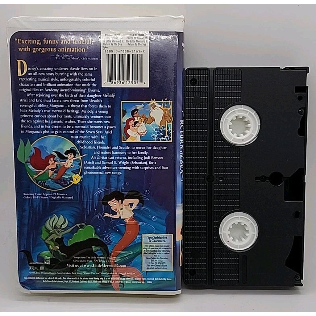 Little Mermaid II, The: Return to the Sea (VHS, 2000)