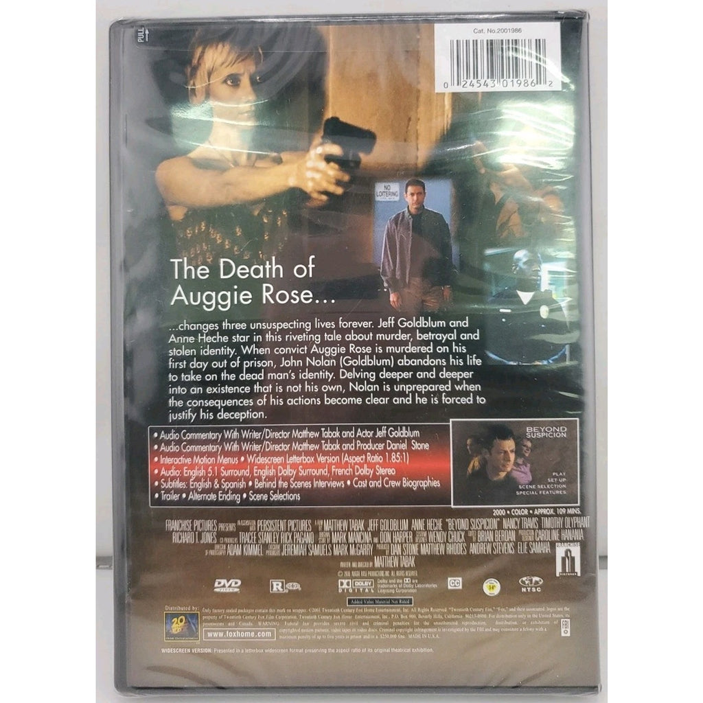Beyond Suspicion (DVD, 2001) *Brand New*