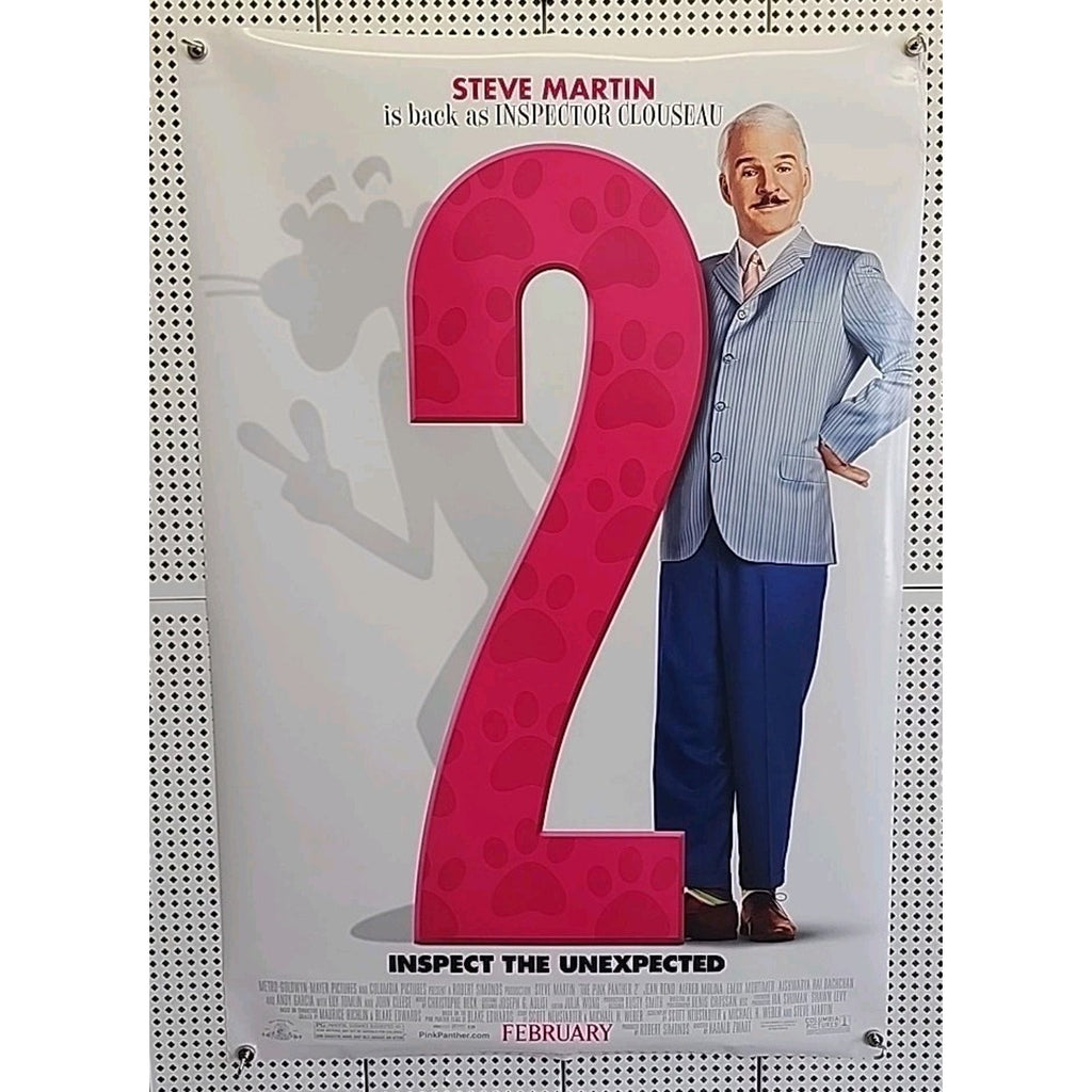 The Pink Panther 2 Original 27x40 D/S Movie Poster 2009 Steve Martin