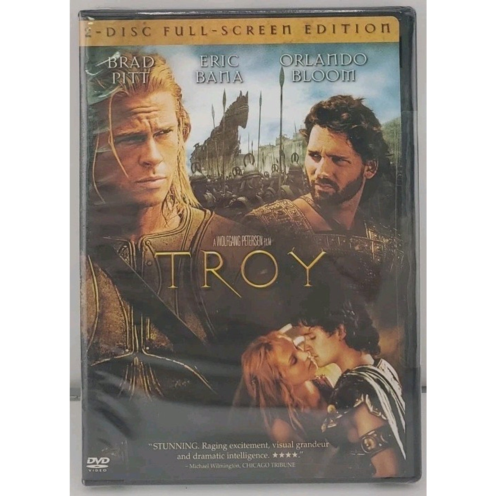 Troy (DVD, 2005, 2-Disc Set, Full Frame) *Brand New*