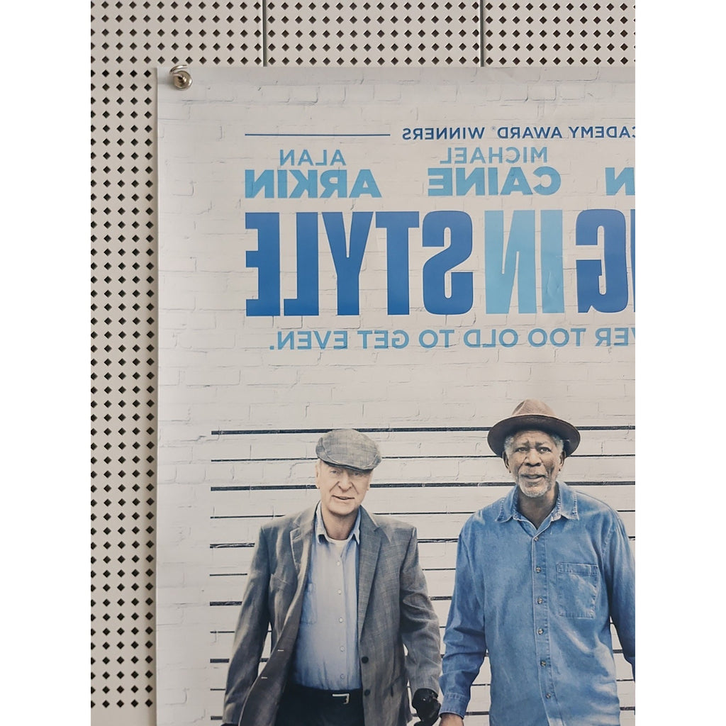 Going In Style Authentic 27x40 D/S Movie Poster.