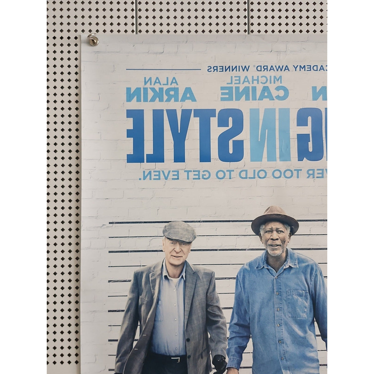 Going In Style Authentic 27x40 D/S Movie Poster.