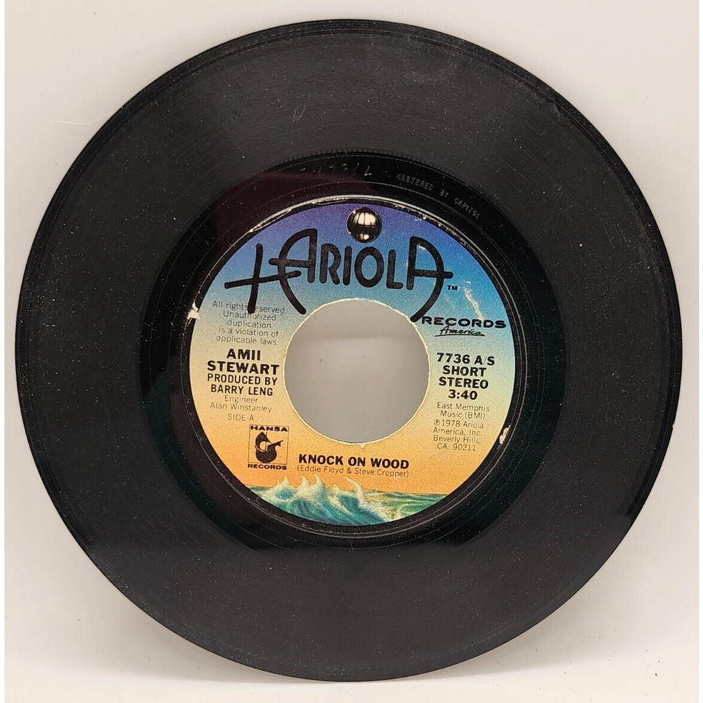 When You Are Beautiful by Barry Leng / Knock on Wood by Eddie Floyd (Record)7736