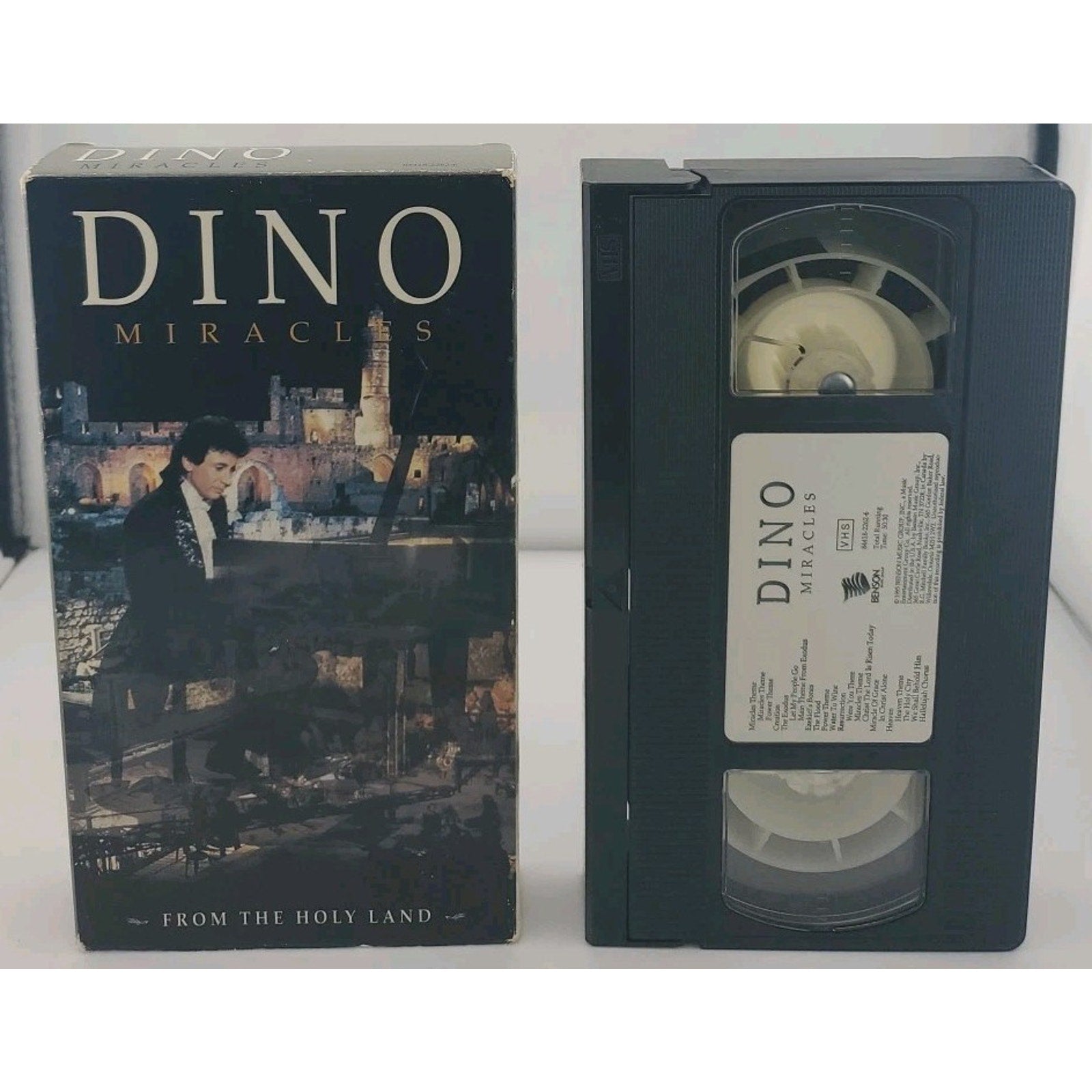 Dino: Miracles (VHS, 1995, Benson) Contemporary Christian Faith Music