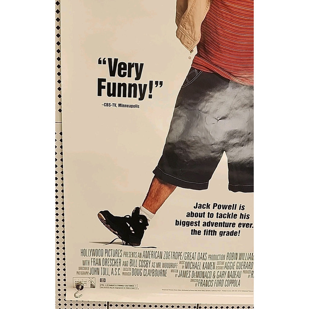 Jack Movie Poster Original Rolled 26x40 Robin Williams Promo