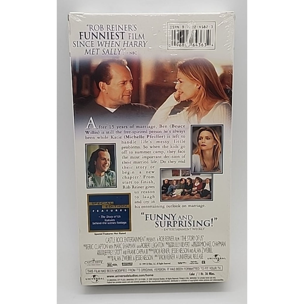 The Story of Us (VHS, 2000, Special Edition)