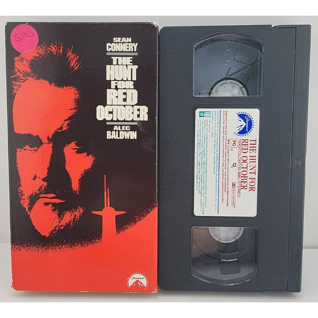 The Hunt for Red October (VHS, 1990)