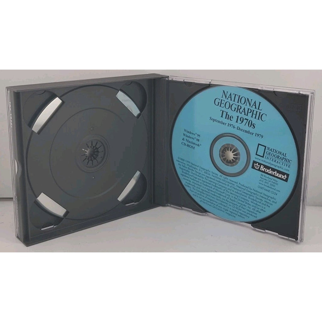The National Geographic Magazine 1970's CD-ROM (Win/ Mac), AUD