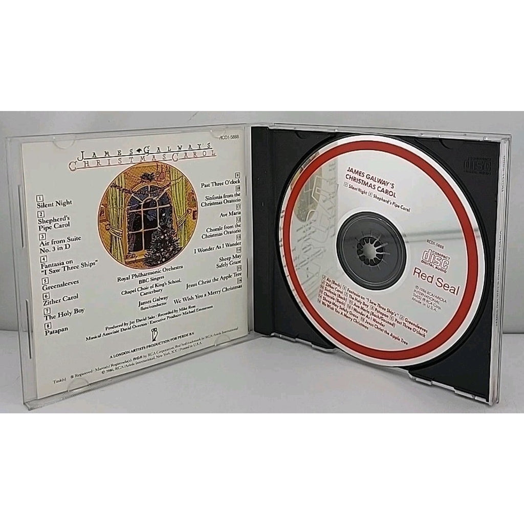 James Galway's Christmas Carol / Royal Philharmonic (CD, 1986, RCA)