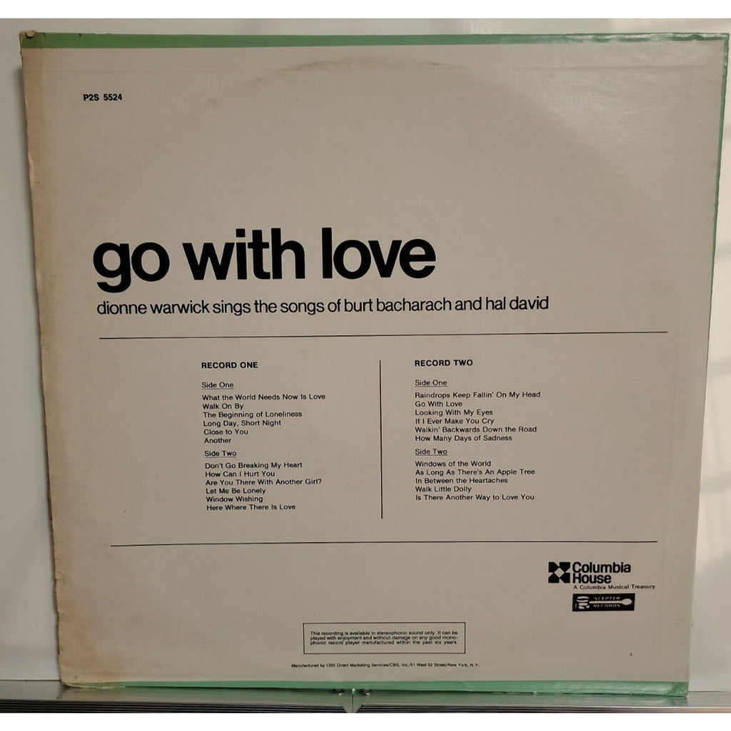 Dionne Warwick – Go With Love (Vinyl)