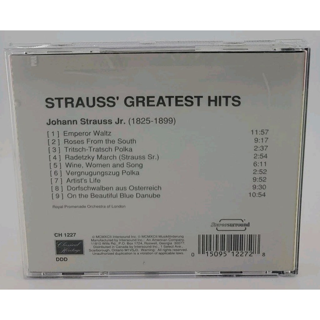 Strauss Greatest Hits (CD 1992)