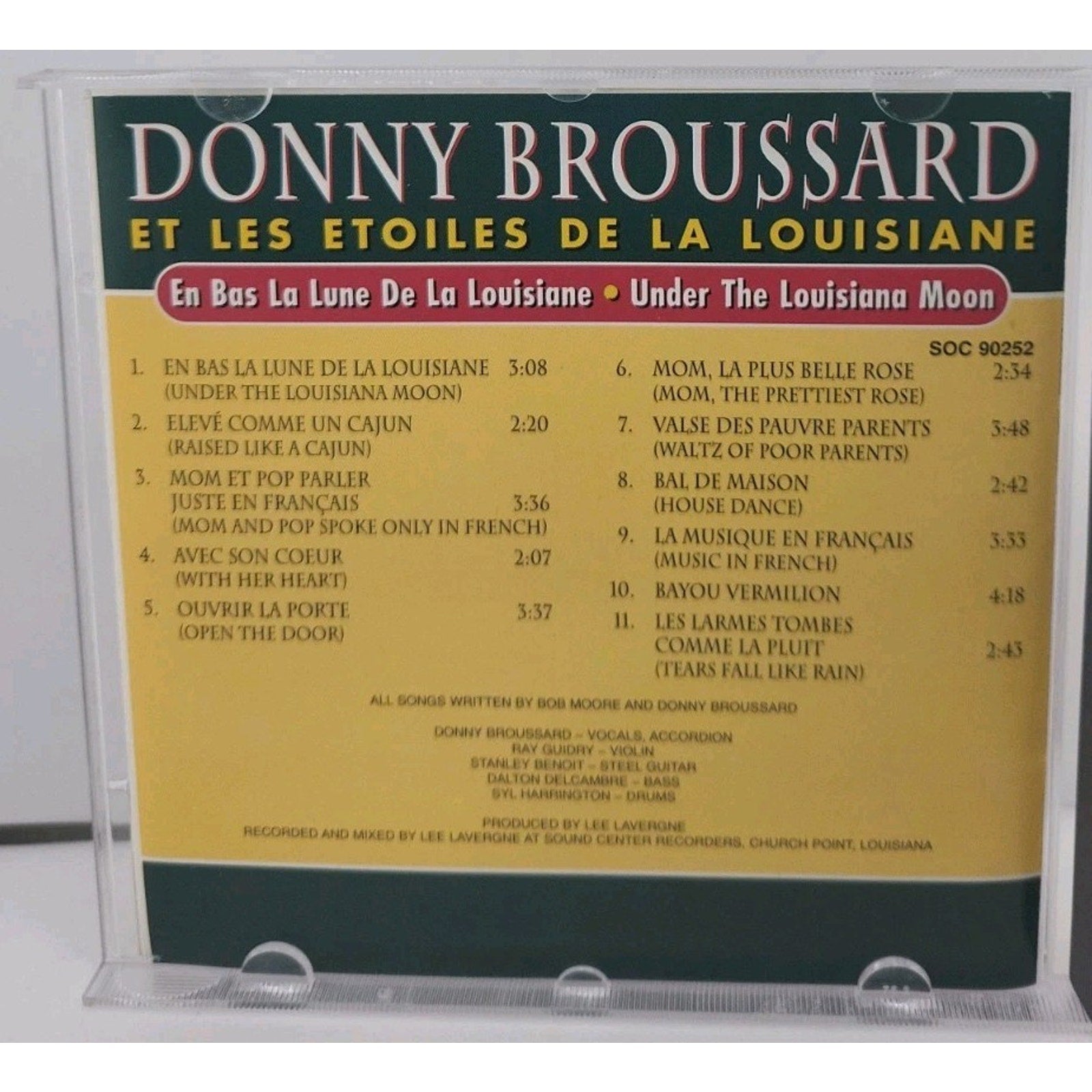 Donny Broussard - Et Les Etoiles De La Louisiane CD