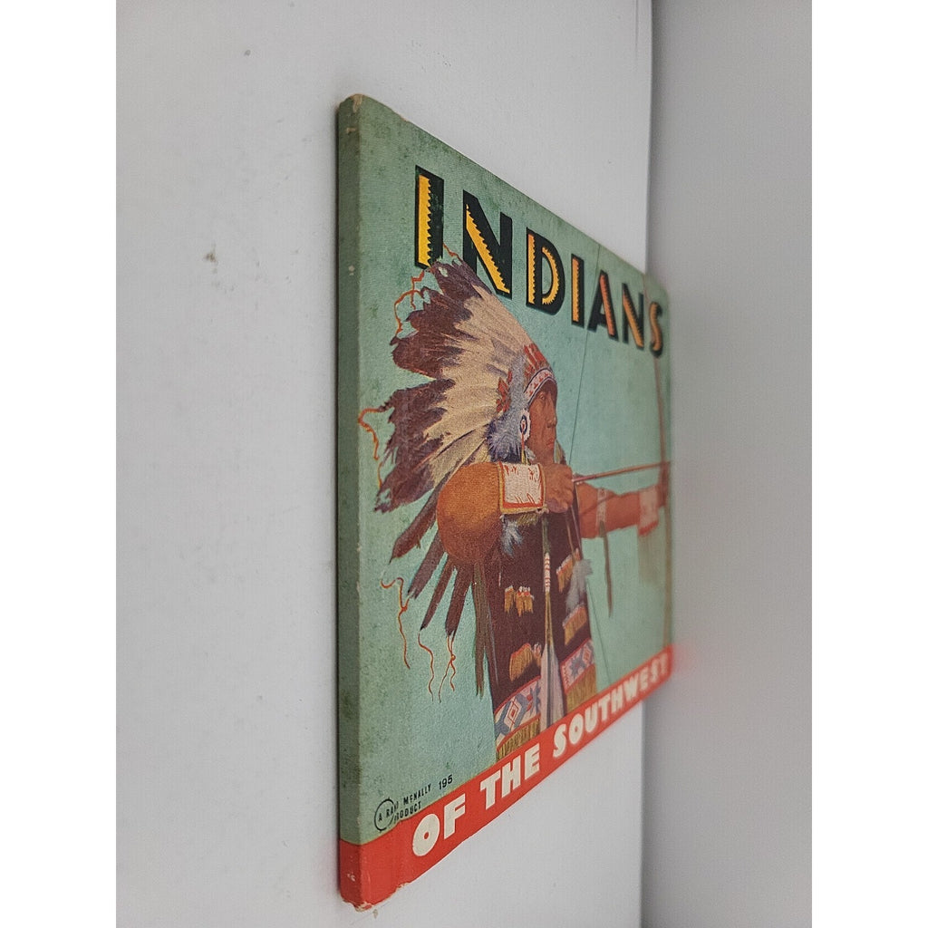 1936 Indians of the Southwest Rand McNally by Harold & Delaine Kellogg