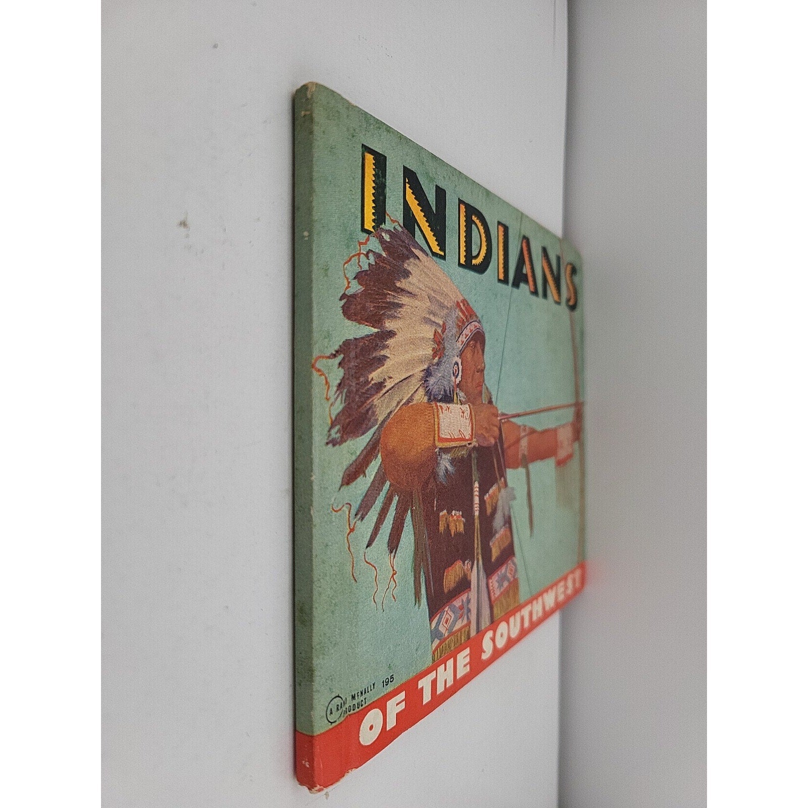 1936 Indians of the Southwest Rand McNally by Harold & Delaine Kellogg