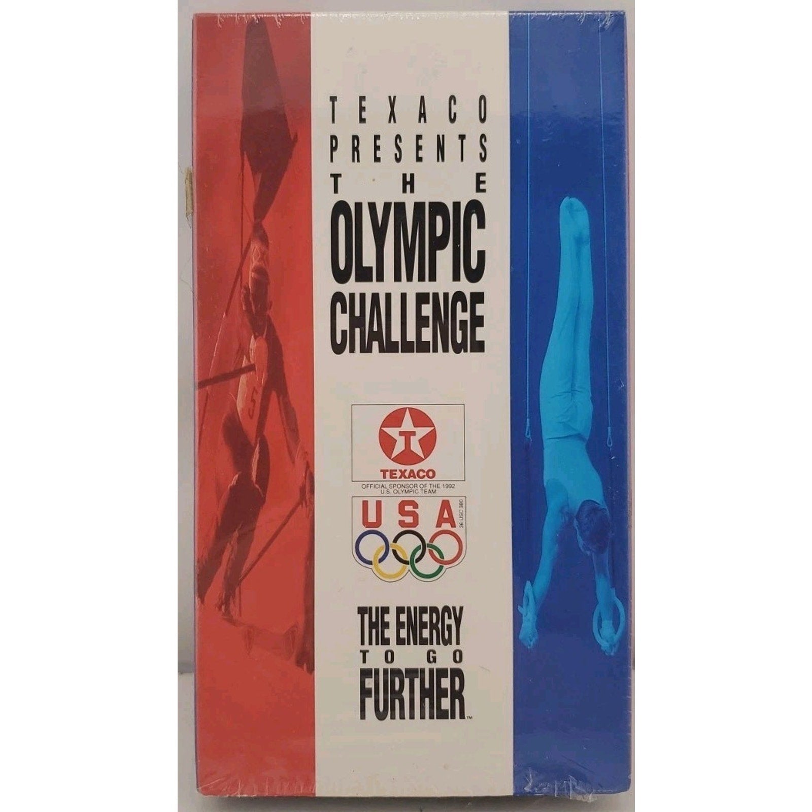Texaco Presents The Olympic Challenge (1992) VHS - The Energy To Go Further*NEW*