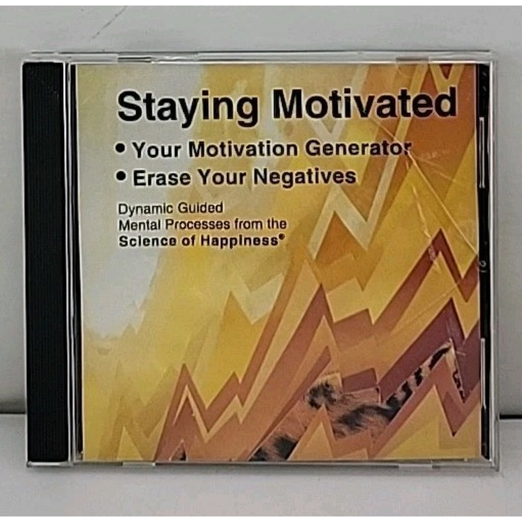 Science Of Happiness Staying Motivated CD