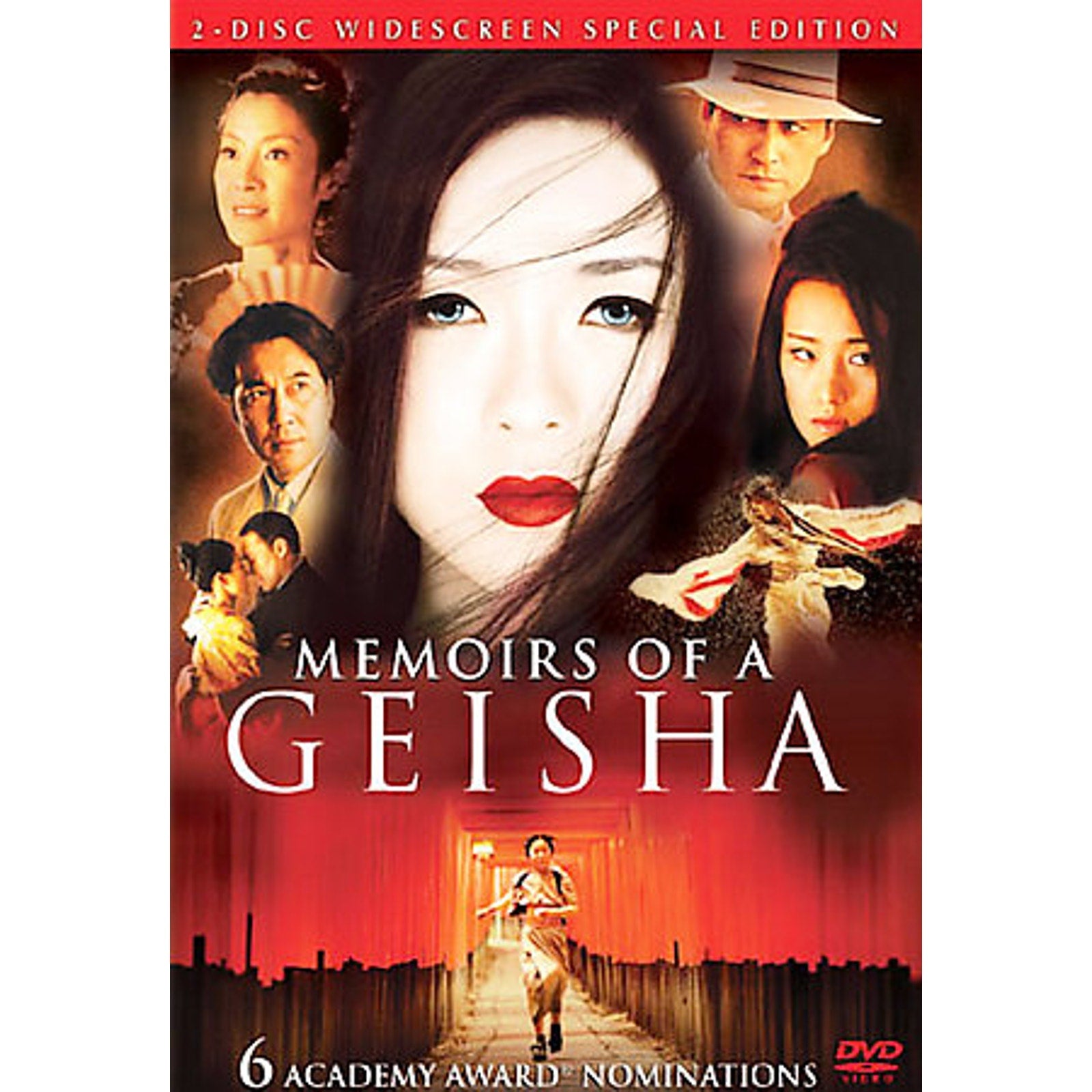 Memoirs of a Geisha (DVD, 2006, 2-Disc Set, Widescreen)