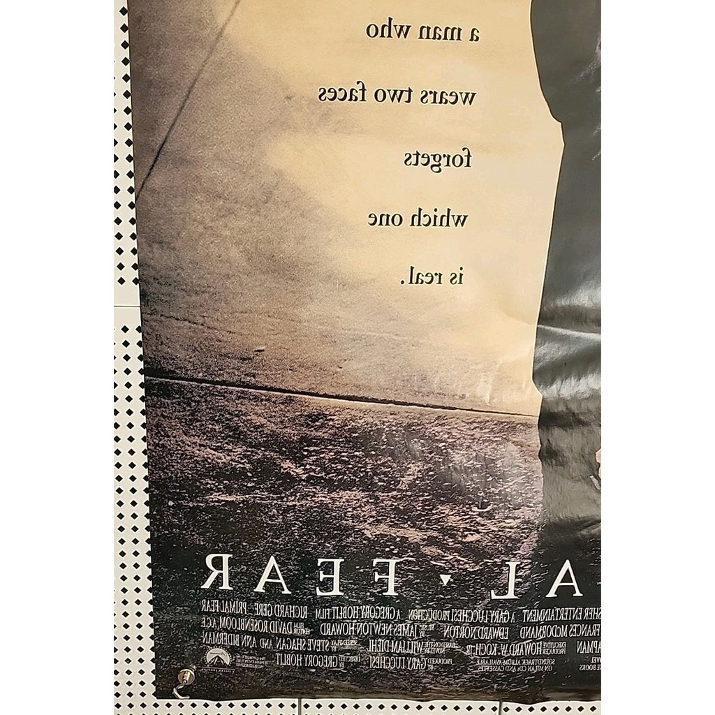 Primal Fear Movie Poster - Richard Gere - 41 x 27 - Rolled