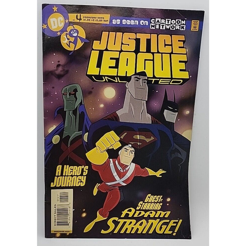 Justice League Unlimited #4 Cartoon Network DC Comics 2005