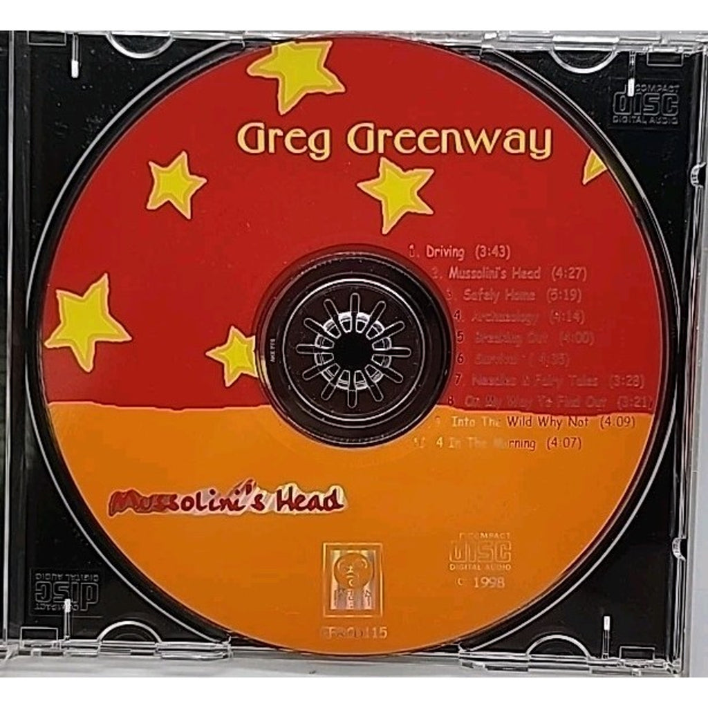 Mussolini's Head by Greg Greenway (CD, Jun-1998, Eastern Front)