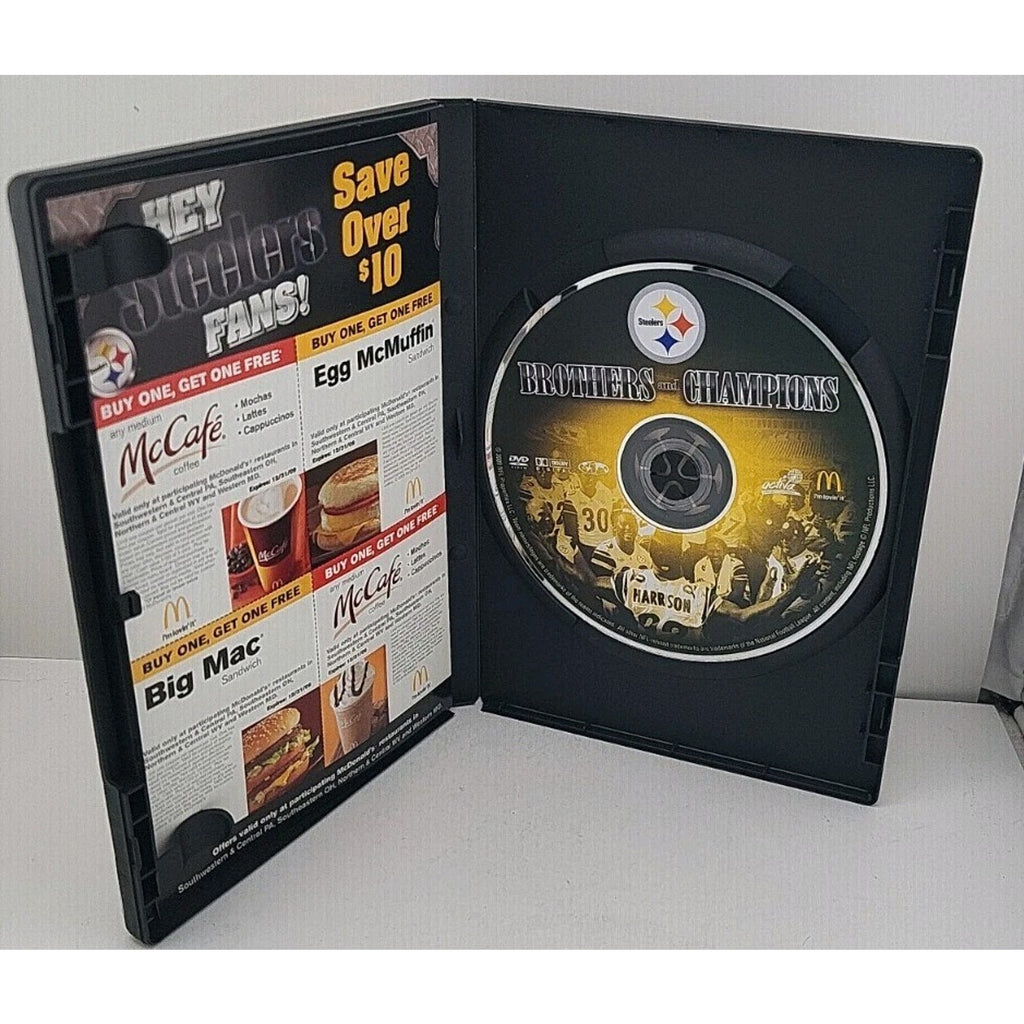 Pittsburgh Steelers Brothers And Champions DVD 2008 McDonalds