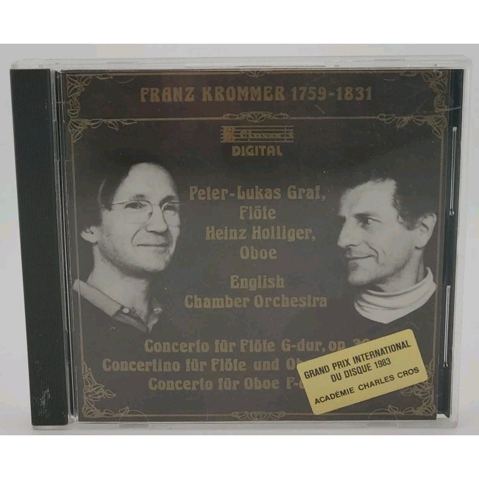 Franz Krommer 1759-1831 English Chamber Orchestra CD