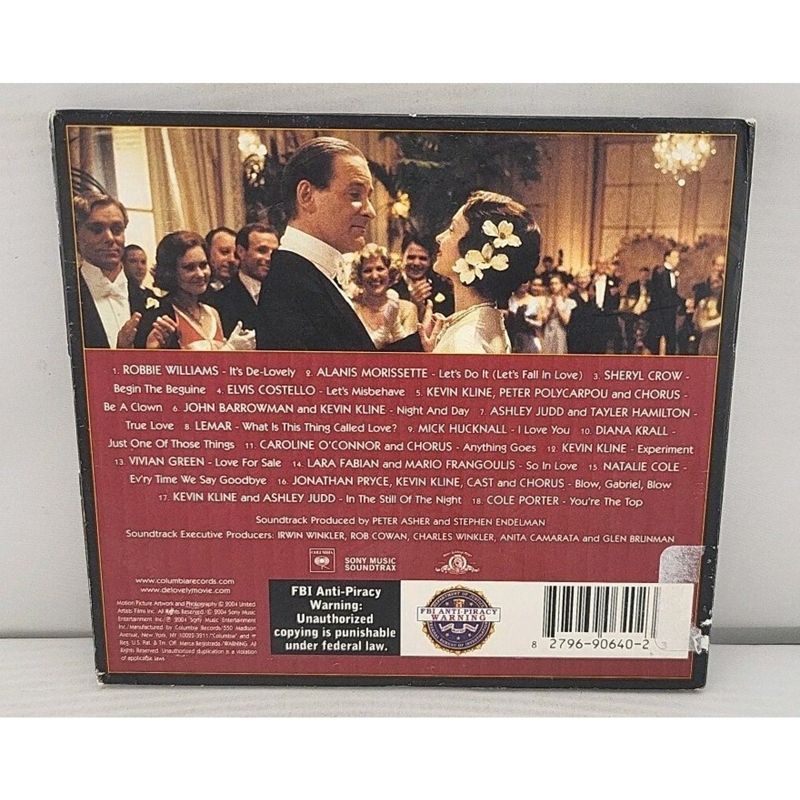Soundtrack by De-Lovely / O.S.T. (CD, 2004)