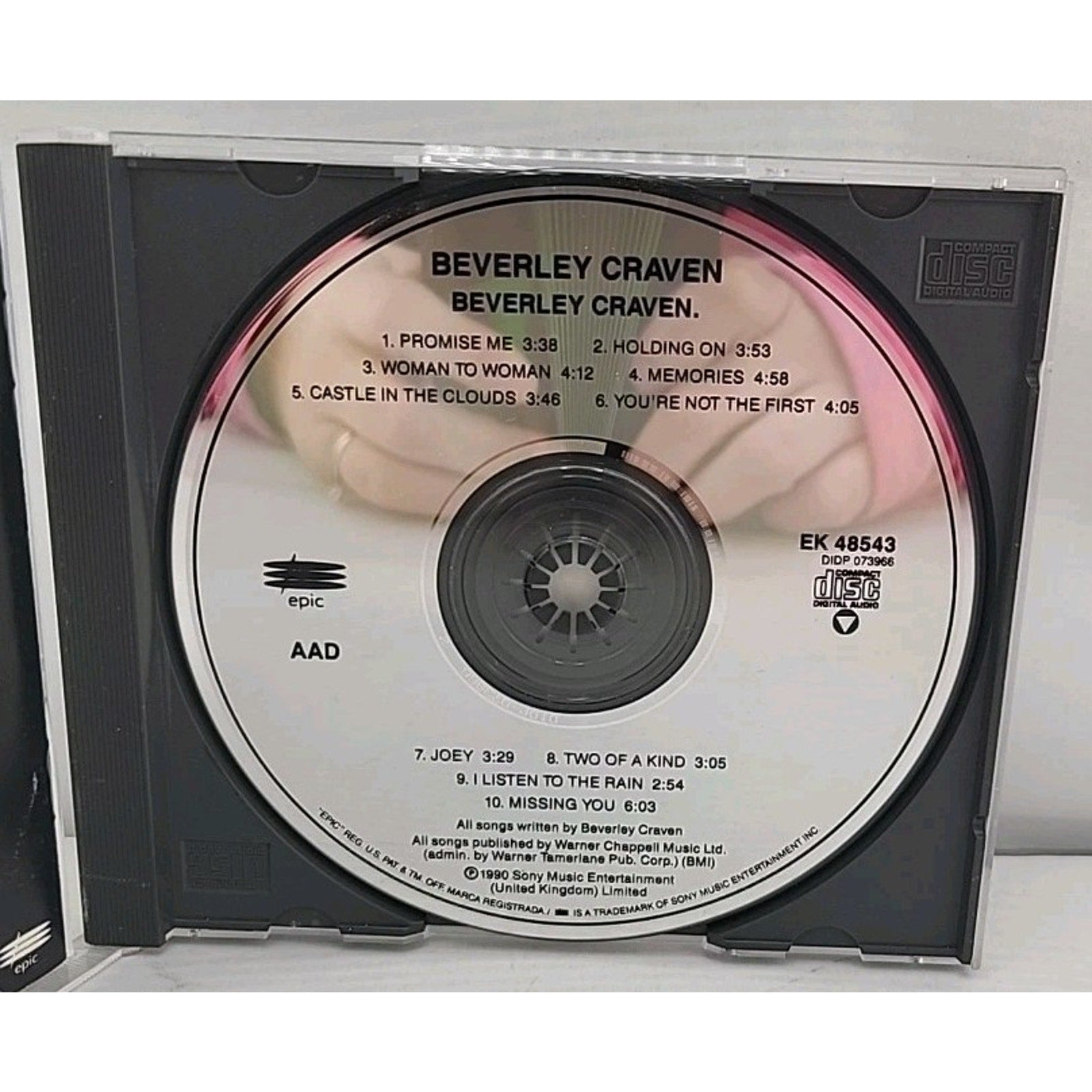 Beverley Craven by Beverley Craven (CD, Oct-1991, Sony Music Distribution (USA))