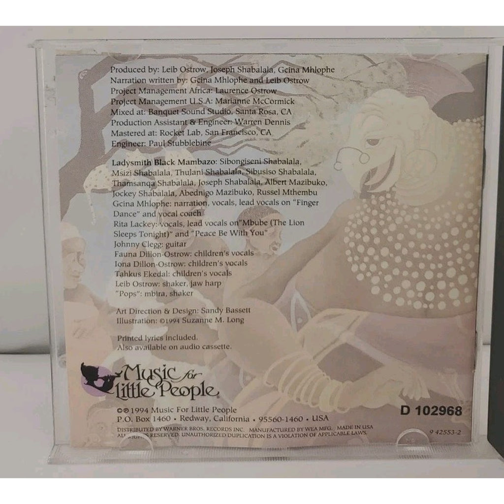 Gift of the Tortoise by Ladysmith Black Mambazo (CD, 1994)