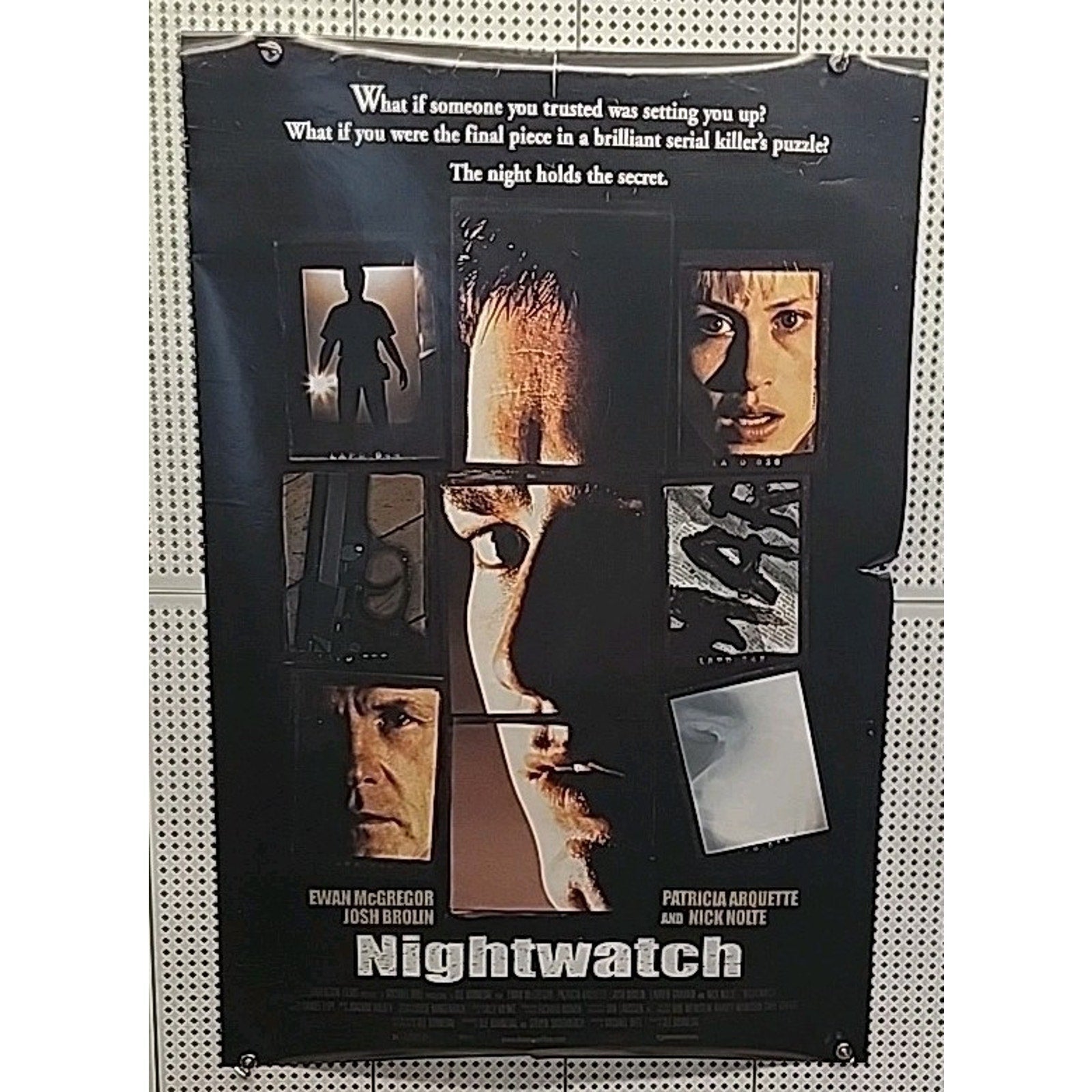 Nightwatch 1997 Double-Sided Horror Movie Poster 27x40 Ewan McGregor