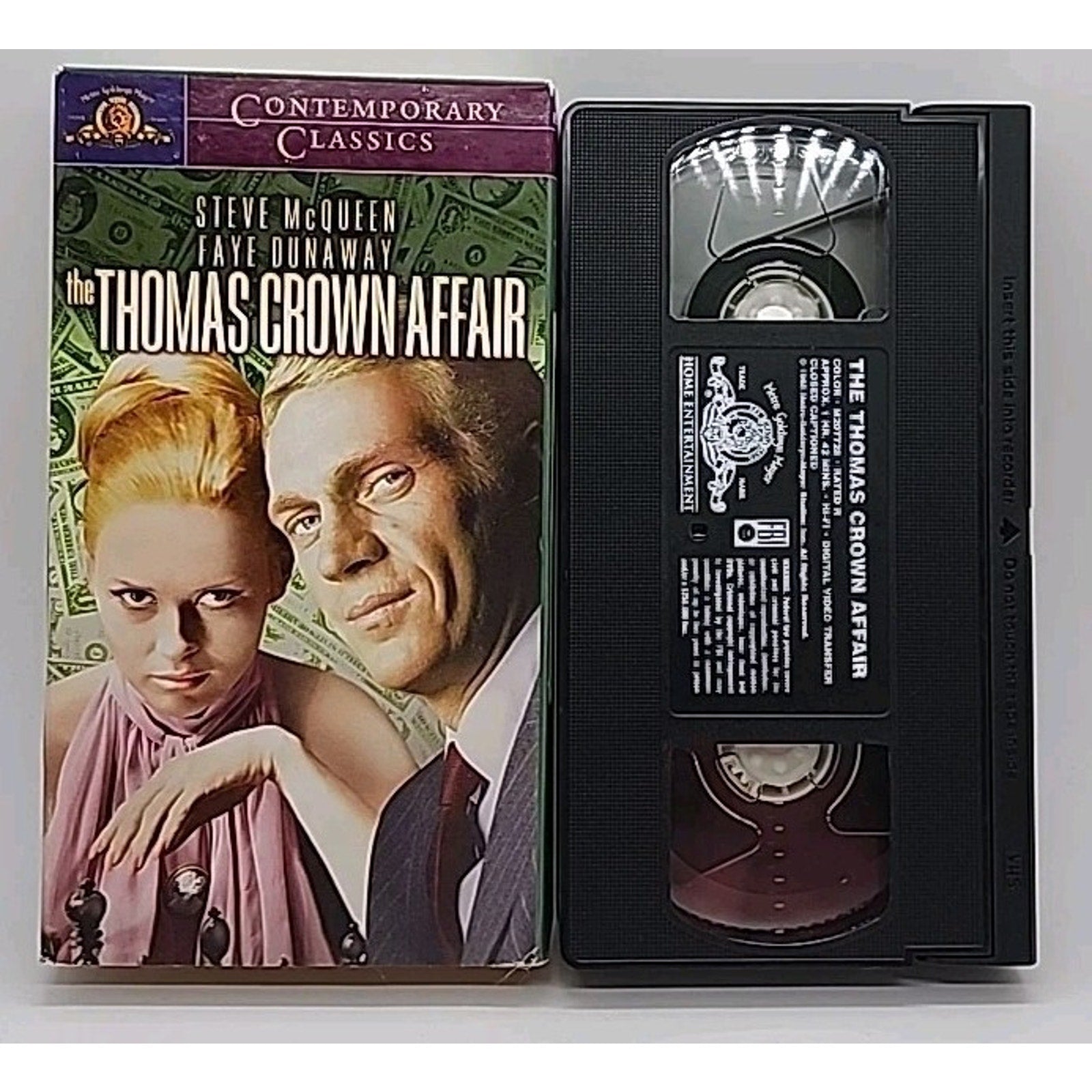 The Thomas Crown Affair (VHS, 1999, Contemporary Classics)