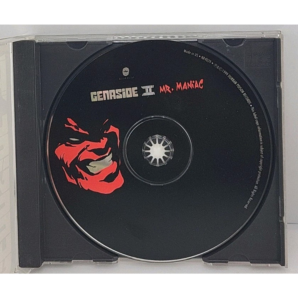 Mr. Maniac by Genaside 2 (Cd5 Maxi-Single, 1999)